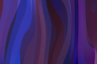 Soyut arkaplan. Renkli dalgalı tasarım duvar kağıdı. yaratıcı grafik 2D çizim. Dinamik şekilli modaya uygun sıvı örtüsü.