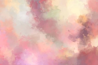 Modern sanat. Taranmış Boyalı Soyut Arkaplan. Fırça darbesi ile boyanmış. Boya darbeleri. 2B Görüntü.