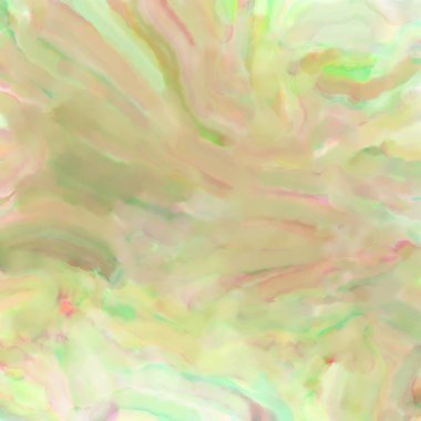 Pastel renklerde suluboya resim. Poster, duvar sanatı, afiş, kart, kitap kapağı ya da ambalaj için rahatlatıcı kompozisyonun yumuşak renkli çizimi. Modern fırça darbeleri resim.