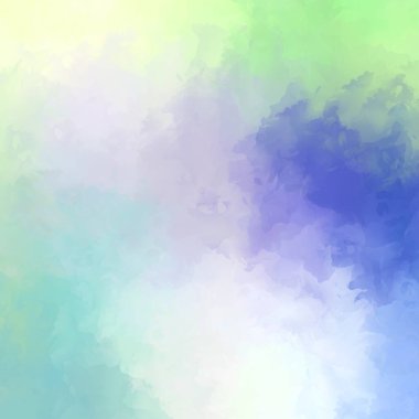 Yaratıcı soyut resim. Artistik fırça darbeleriyle donatılmış. Renkli ve canlı bir illüstrasyon. boyalı sanat.