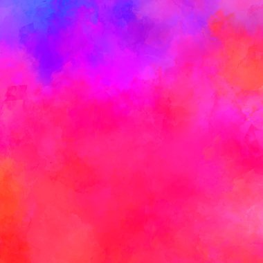 Canlı fırça darbeleriyle boyanmış. Renkli desenli resim. Fırçalanmış duvar kağıdını boya.