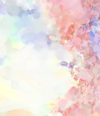 2D çizim. Sanatsal arkaplan resmi. Tablo üzerinde soyut resim. Çağdaş sanat. El yapımı resim. Renkli doku. Modern sanat eserleri. Yüzeyde suluboya fırça darbeleriyle boyama.