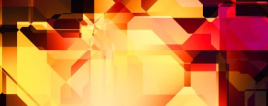 Soyut geometrik duvar kağıdı. Geometrik renkli şekiller. Çokgen arka plan. Bir teknolojinin dijital illüstrasyonuName.