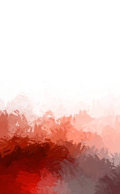 Canlı fırça darbeleriyle boyanmış. Renkli desenli resim. Fırçalanmış duvar kağıdını boya.