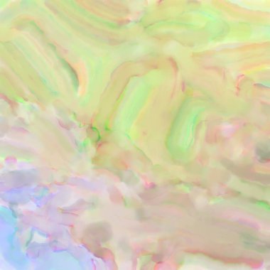 Çağdaş sanat. El işçiliğinin renkli dokusu. Modern resim. Yüzeyde suluboya vuruşlar. Sanatsal arkaplan resmi. Tablo üzerinde soyut resim. Fırça darbeleri.