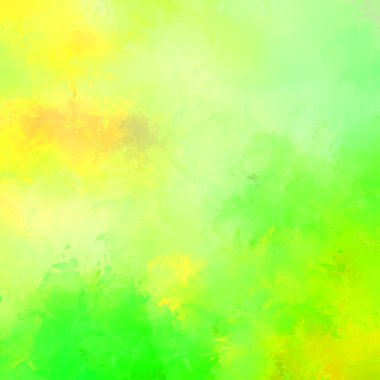 Canlı fırça darbeleriyle boyanmış. Renkli desenli resim. Fırçalanmış duvar kağıdını boya.