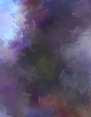 Sanatsal canlılık ve renkli duvar kağıdı. Taranmış Soyut Arkaplan. Fırça darbeli resim. 