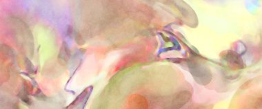 2D çizim. Sanatsal arkaplan resmi. Tablo üzerinde soyut resim. Çağdaş sanat. El yapımı resim. Renkli doku. Modern sanat eserleri. Yüzeyde suluboya fırça darbeleriyle boyama.