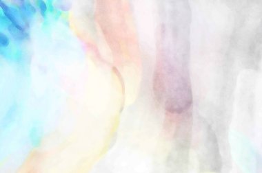 El yapımı sürreal soyut desenli suluboya. Modern sanatsal resim. 2D çizim. Arkaplan boyası karışımı. Yaratıcı duvar sanatı. Çağdaş sanat