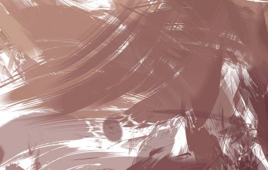 Renkli fırça darbelerinin 2B çizimi. Dekoratif doku resmi. Canlı boya desenli arka plan. Kaotik fırça darbeleri resim.