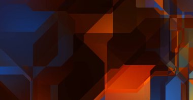 Dinamik bileşime sahip minimalist düz stil içinde modayı takip eden geometrik soyut arkaplan. 