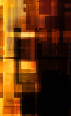 Fütürist soyut geometrik duvar kağıdı. Geometrik renkli şekiller. Dikdörtgen şekilli arka plan. Bir teknolojinin dijital illüstrasyonuName.