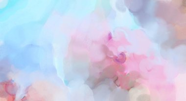 Taranmış Boyalı Soyut Arkaplan. Fırça darbesi ile boyanmış. Boya darbeleri. 2B Görüntü.