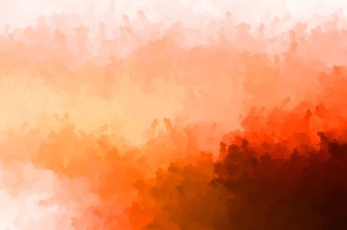 Yaratıcı soyut resim. Artistik fırça darbeleriyle donatılmış. Renkli ve canlı bir illüstrasyon. boyalı sanat.