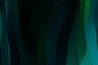 Soyut arkaplan. Renkli dalgalı tasarım duvar kağıdı. yaratıcı grafik 2D çizim. Dinamik şekilli modaya uygun sıvı örtüsü.