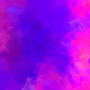 Duvar sanatı Eşsiz ve yaratıcı illüstrasyon. Fırça darbesi ile boyanmış. Renkli fırça darbelerinin soyut arkaplanı. Fırçalanmış canlı duvar kâğıdı. Boyalı sanatsal yaratım.