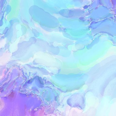 Çağdaş sanat. El işçiliğinin renkli dokusu. Modern resim. Yüzeyde suluboya vuruşlar. Sanatsal arkaplan resmi. Tablo üzerinde soyut resim. Fırça darbeleri. 