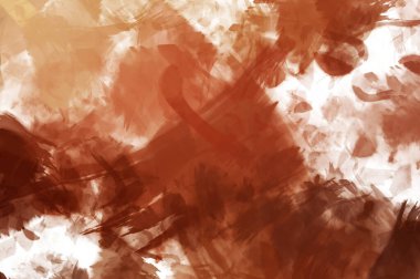 Sanatsal soyut arkaplan. Doku boyalı duvar kağıdı. Boya darbeleriyle yaratıcı bir illüstrasyon. Fırça desenli resim.