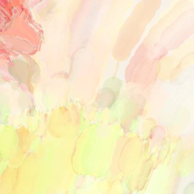 El yapımı sürreal soyut desenli suluboya. Modern sanatsal resim. 2D çizim. Arkaplan boyası karışımı. Yaratıcı duvar sanatı. Çağdaş sanat.