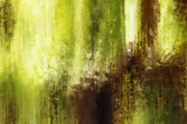 Modern sanat. Renkli çağdaş sanat eserleri. Renkli boya darbeleri. Soyut arkaplanda fırça darbeleri. Fırça boyası. Eşsiz duvar sanatı.