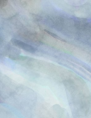 Pastel renklerde suluboya resim. Poster, duvar sanatı, afiş, kart, kitap kapağı ya da ambalaj için rahatlatıcı kompozisyonun yumuşak renkli çizimi. Modern fırça darbeleri resim.