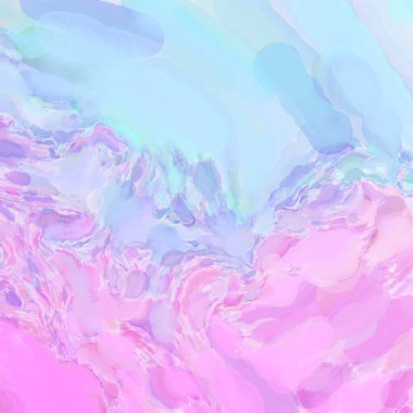 El yapımı sürreal soyut desenli suluboya. Modern sanatsal resim. 2D çizim. Arkaplan boyası karışımı. Yaratıcı duvar sanatı. Çağdaş sanat.