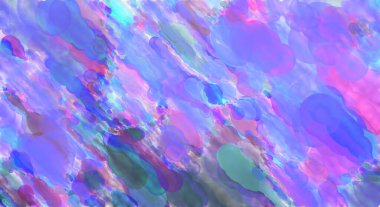 Çağdaş sanat. El yapımı resim. Modern sanat eserleri. Yüzeyde suluboya fırça darbeleriyle resim yapmak. 2D çizim. Sanatsal arkaplan resmi. Tablo üzerinde soyut resim. Renkli doku.