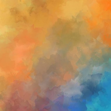 Boya darbeleri. 2D İllüstrasyon. Taranmış Boyalı Soyut Arkaplan. Fırça darbesi ile boyanmış. Modern sanat.