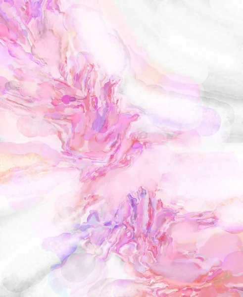 Taranmış Boyalı Soyut Arkaplan. Fırça darbesi ile boyanmış. Boya darbeleri. 2B Görüntü.