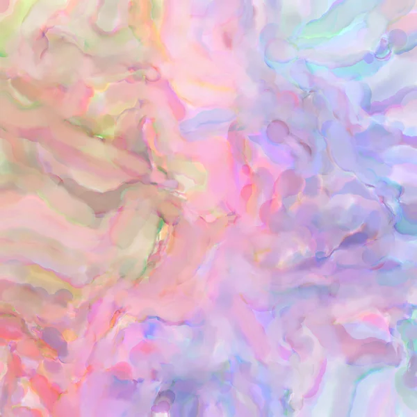 Pastel renklerde suluboya resim. Poster, duvar sanatı, afiş, kart, kitap kapağı ya da ambalaj için rahatlatıcı kompozisyonun yumuşak renkli çizimi. Modern fırça darbeleri resim.