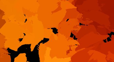 Canlı fırça darbeleriyle boyanmış. Renkli desenli resim. Fırçalanmış duvar kağıdını boya.