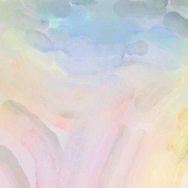 2D çizim. Sanatsal arkaplan resmi. Tablo üzerinde soyut resim. Çağdaş sanat. El yapımı resim. Renkli doku. Modern sanat eserleri. Yüzeyde suluboya fırça darbeleriyle boyama.