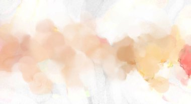 Yumuşak suluboya duvar kağıdı. Hafifçe fırçalanmış renkleri olan sanatsal bir resim. Pastel renkler arkaplana dokunmuş. Soyut duvar sanatı..