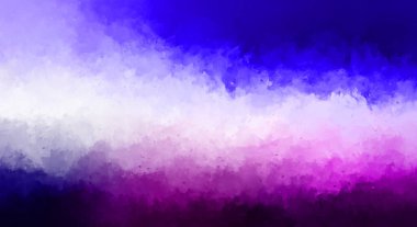 Yaratıcı soyut resim. Artistik fırça darbeleriyle donatılmış. Renkli ve canlı bir illüstrasyon. boyalı sanat.