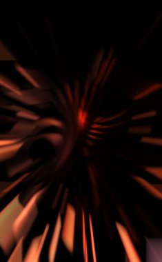 Işık parçacık izleri. Parlayan parçacıkları ve çizgileri olan ışık patlaması yıldızı. Güzel hareketli soyut ışın arkaplanı.