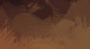 Fırça darbesi ile boyanmış. Sanatsal canlılık ve renkli duvar kâğıdı. Kaotik resim. Taranmış Boyalı Soyut Arkaplan. 