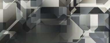 Soyut geometrik duvar kağıdı. Geometrik renkli şekiller. Çokgen arka plan. Bir teknolojinin dijital illüstrasyonuName.