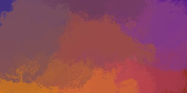 Yaratıcı soyut resim. Artistik fırça darbeleriyle donatılmış. Renkli ve canlı bir illüstrasyon. boyalı sanat.