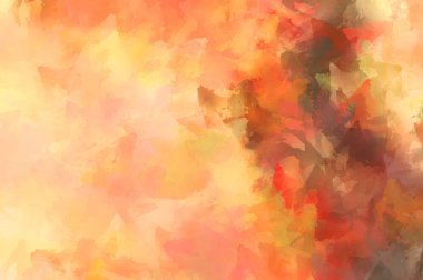 Sanatsal soyut arkaplan. Doku boyalı duvar kağıdı. Boya darbeleriyle yaratıcı bir illüstrasyon. Fırça desenli resim.