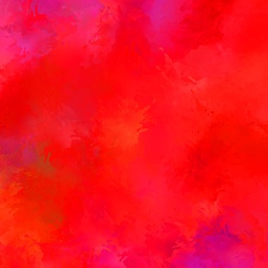 Canlı fırça darbeleriyle boyanmış. Renkli desenli resim. Fırçalanmış duvar kağıdını boya.