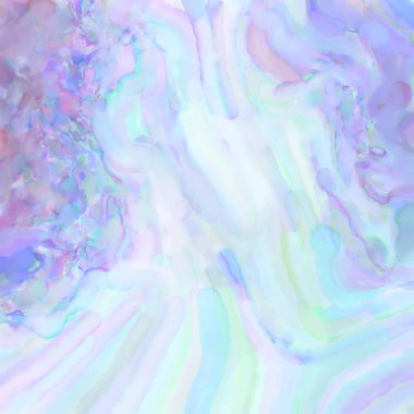 Çağdaş sanat. El işçiliğinin renkli dokusu. Modern resim. Yüzeyde suluboya vuruşlar. Sanatsal arkaplan resmi. Tablo üzerinde soyut resim. Fırça darbeleri.