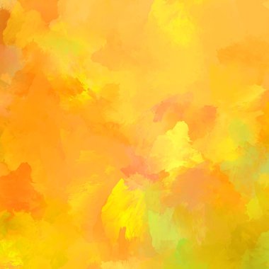 Canlı fırça darbeleriyle boyanmış. Renkli desenli resim. Fırçalanmış duvar kağıdını boya.