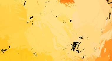 Canlı fırça darbeleriyle boyanmış. Renkli desenli resim. Fırçalanmış duvar kağıdını boya.