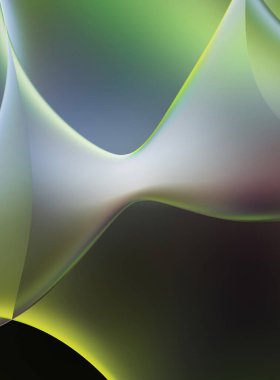 Soyut arkaplan. Değişken renk değişim dalgaları, dinamik hareketlerle. Işık dalgalarının neon renkli soyut tasarımı. Duvar kağıdı, afiş, arkaplan, kart, kitap illüstrasyonu, web sitesi.