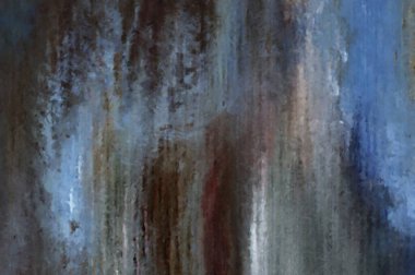 Modern sanat. Renkli çağdaş sanat eserleri. Renkli boya darbeleri. Soyut arkaplanda fırça darbeleri. Fırça boyası. Eşsiz duvar sanatı.