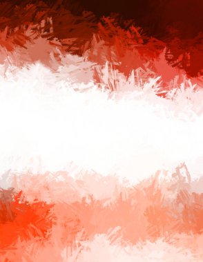 Canlı fırça darbeleriyle boyanmış. Renkli desenli resim. Fırçalanmış duvar kağıdını boya.