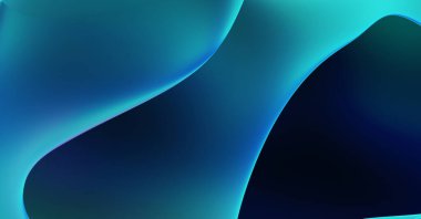 Soyut arkaplan. Değişken renk değişim dalgaları, dinamik hareketlerle. Işık dalgalarının neon renkli soyut tasarımı. Duvar kağıdı, afiş, arkaplan, kart, kitap illüstrasyonu, web sitesi.