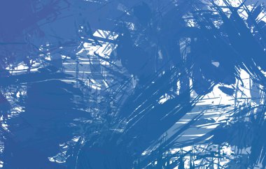 Sanatsal soyut arkaplan. Doku boyalı duvar kağıdı. Boya darbeleriyle yaratıcı bir illüstrasyon. Fırça desenli resim.