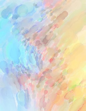 Taranmış Boyalı Soyut Arkaplan. Fırça darbesi ile boyanmış. Boya darbeleri. 2B Görüntü.