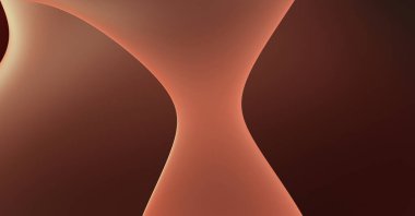 Soyut arkaplan. Değişken renk değişim dalgaları, dinamik hareketlerle. Işık dalgalarının neon renkli soyut tasarımı. Duvar kağıdı, afiş, arkaplan, kart, kitap illüstrasyonu, web sitesi.